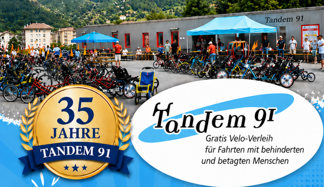 35 Jahre Tandem 91 - Velo Sommerfest in Steg