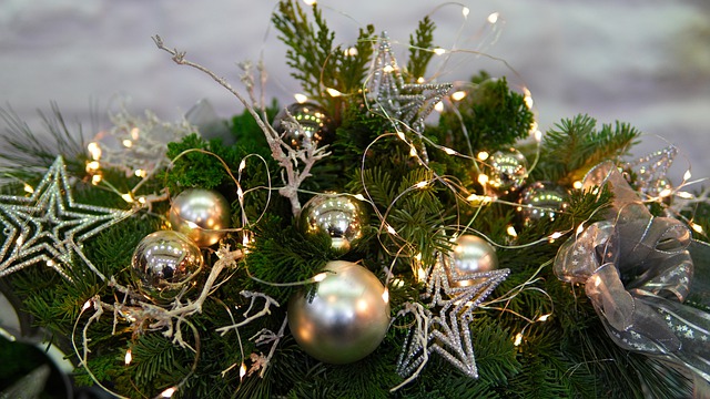 Adventskranz basteln